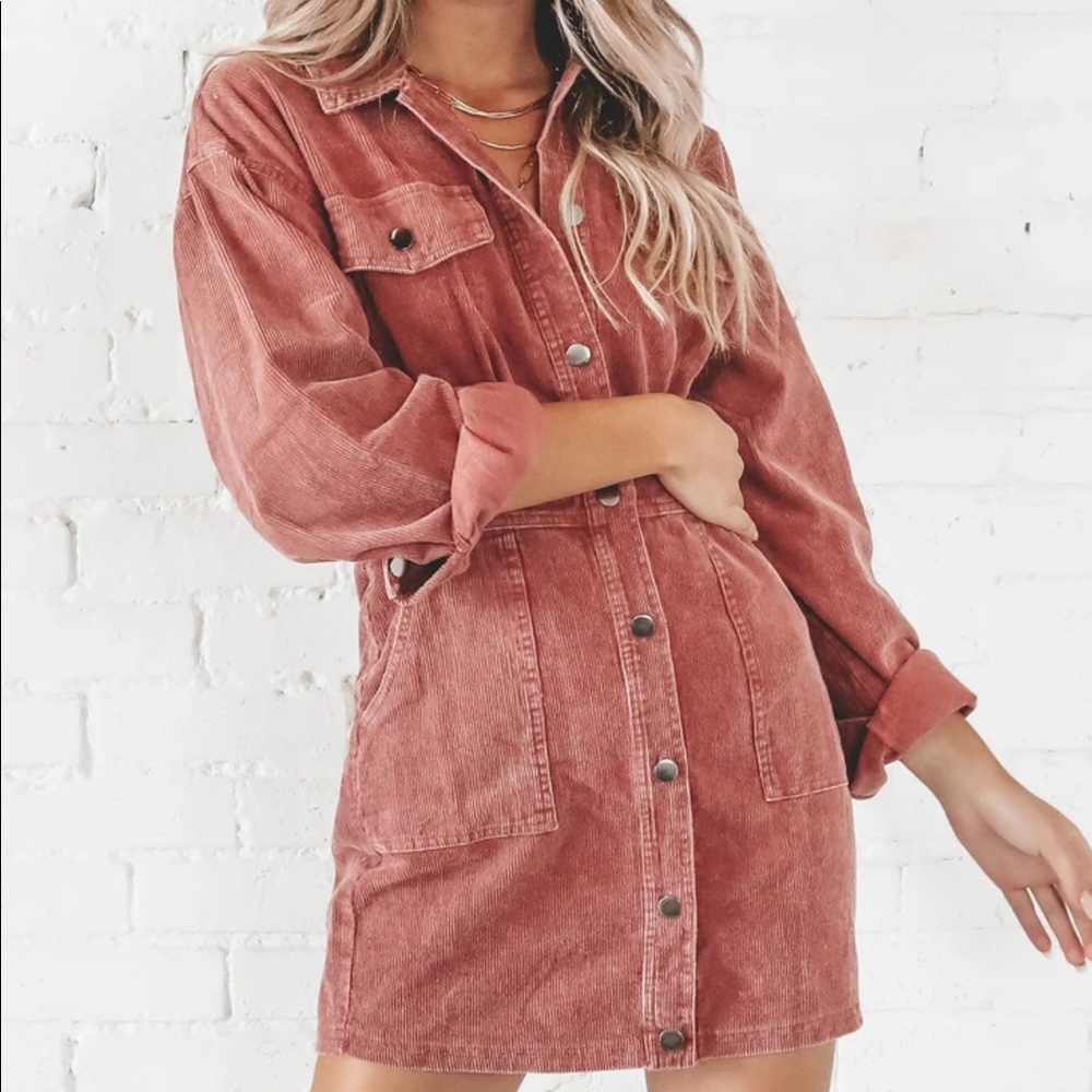 Corduroy Dress
